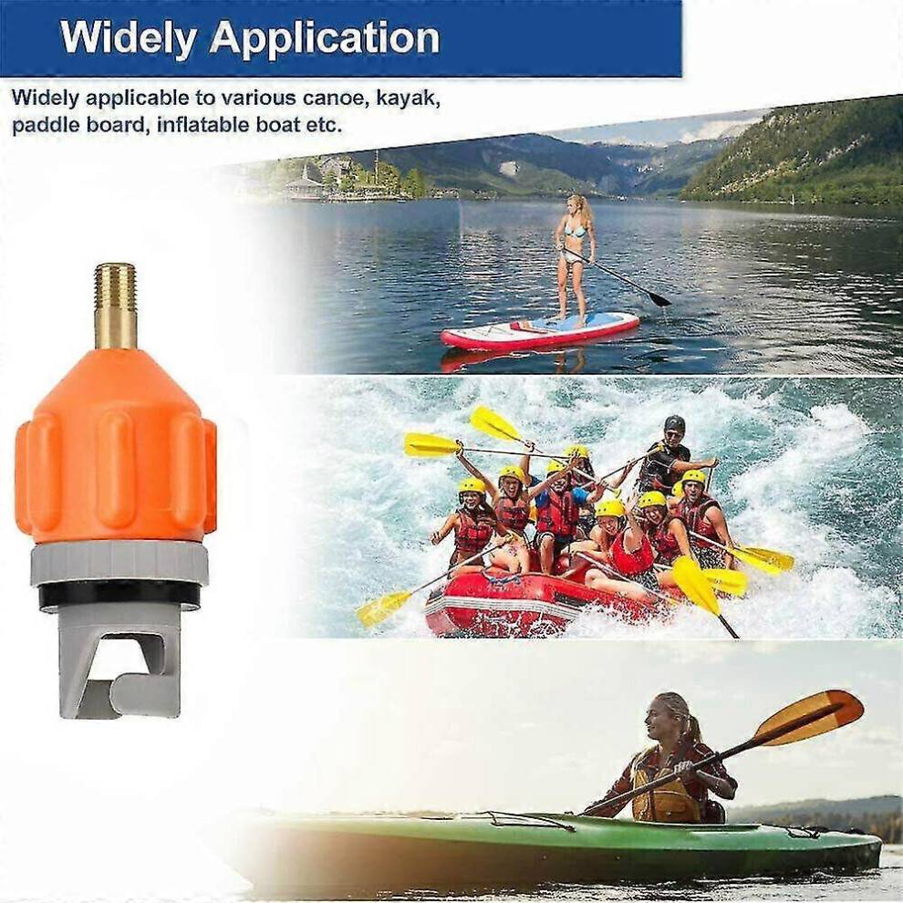 Sup pump Kikidex Inflatable Boat Sup Pump Adapter Valve