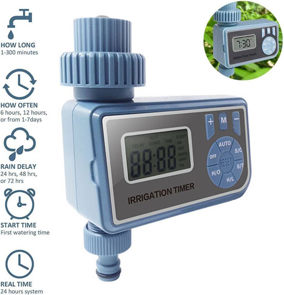 Drip Irrigation Controller Programmable Sprinkler Timer
