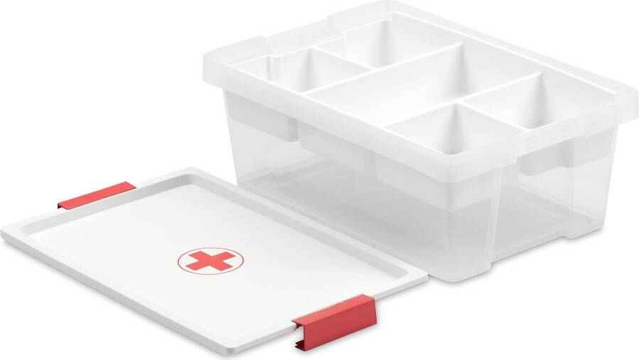 Tatay First Aid Plastic Storage Box 7L
