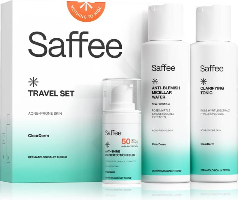 Saffee ClearDerm Travel Set Kit