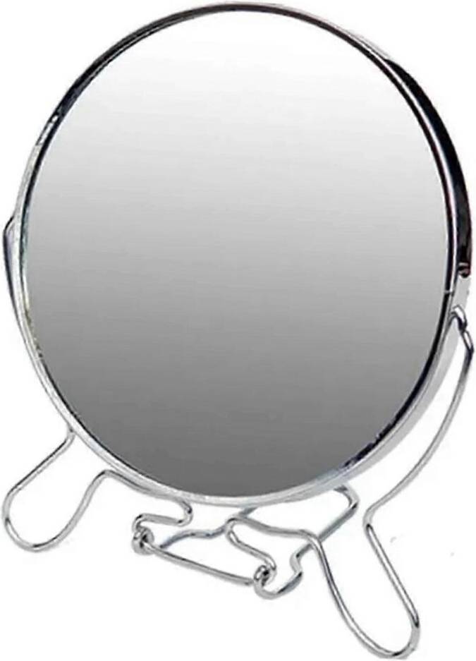 Standing mirror Portable Standing Makeup Mirror 6" Double-Sided Rotation
