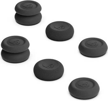Sodial 6pcs Thumb Stick Grip Caps Non-slip Handle Rocker Button