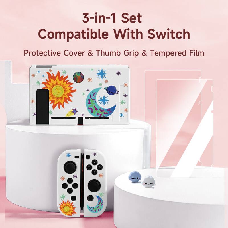 Maxpower Moon Switch Case 3-in-1 Accessory Kit
