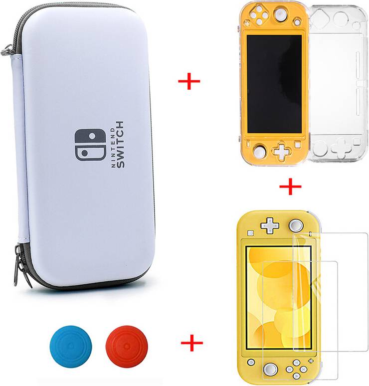 Maxpower Case For Nintendo Switch Lite Console Bundle