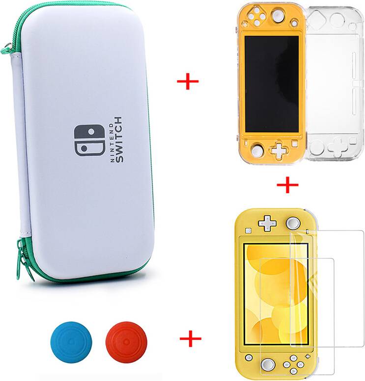 Maxpower Case For Nintendo Switch Lite Console Bundle