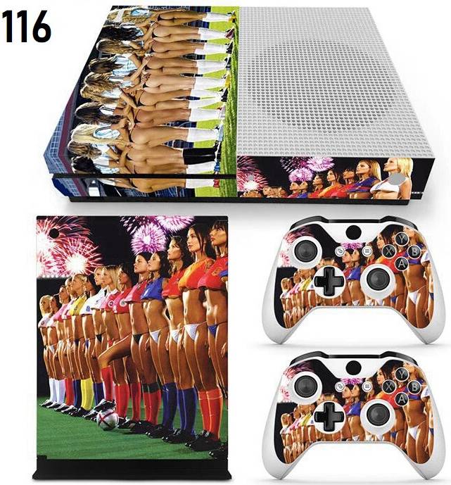 Vinyl Sticker Wrap Skin Decal Set Xbox One S