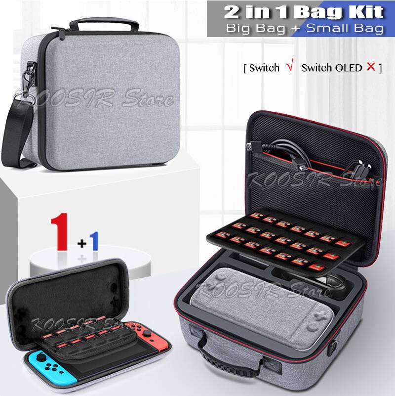 Maxpower Nintendoswitch Big Storage Pouch Kit