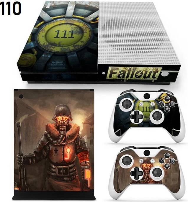 Vinyl Sticker Wrap Skin Decal Set Xbox One S