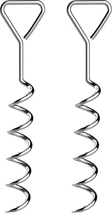 Tlily Corkscrew Shape Trampoline Anchor Kit