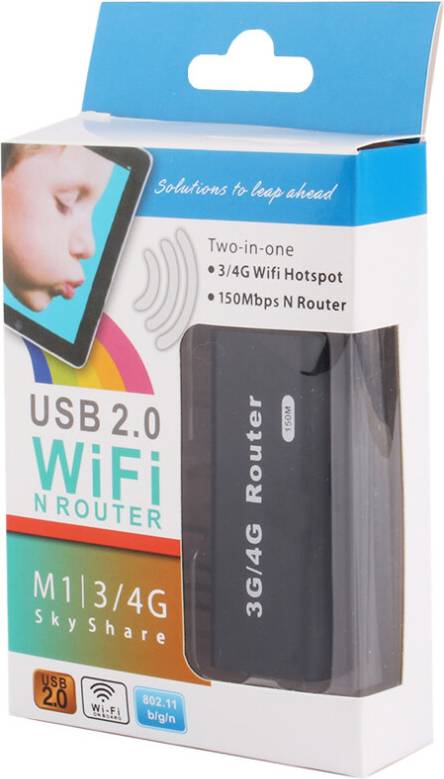 USB WiFi Router 3G4G Wireless