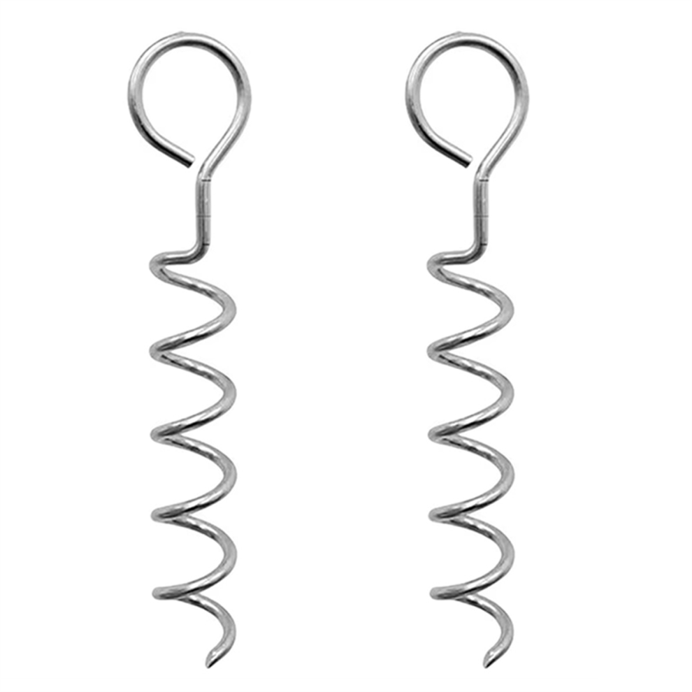 Corkscrew Shape Trampoline Anchor Kit