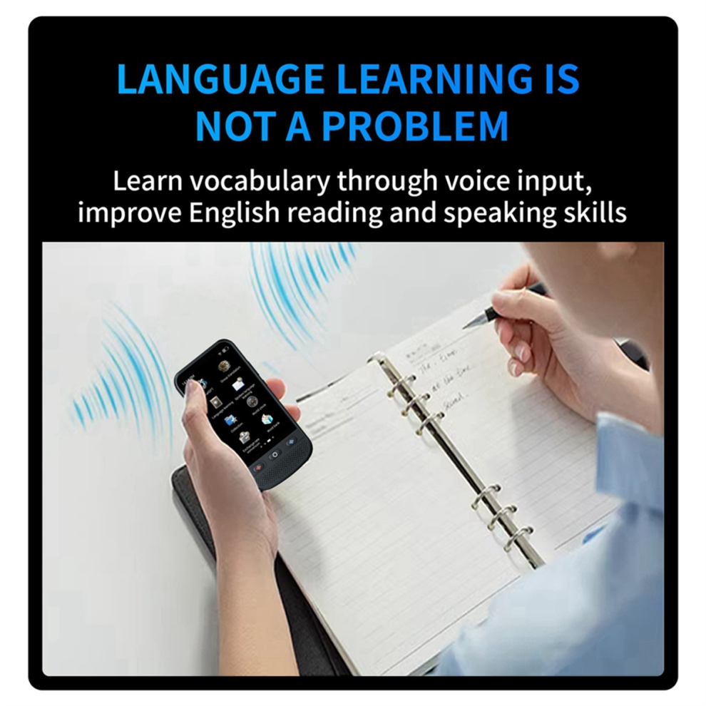 Real-Time Language Translator Text Photo