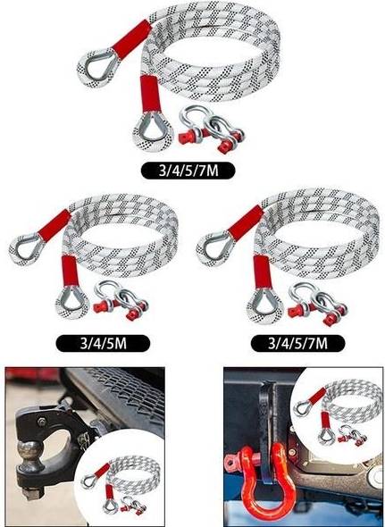Eurowagens Generic Car Towing Rope Trailer