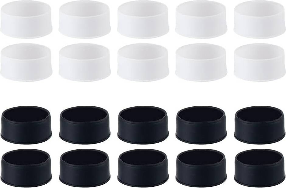 Tennis Racket Grip Rings Rubber Silicone 40 Pcs