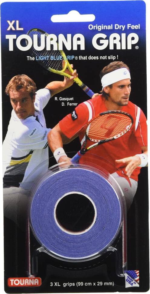 Tourna Mantis Unique Racket Grip Roll - Blue
