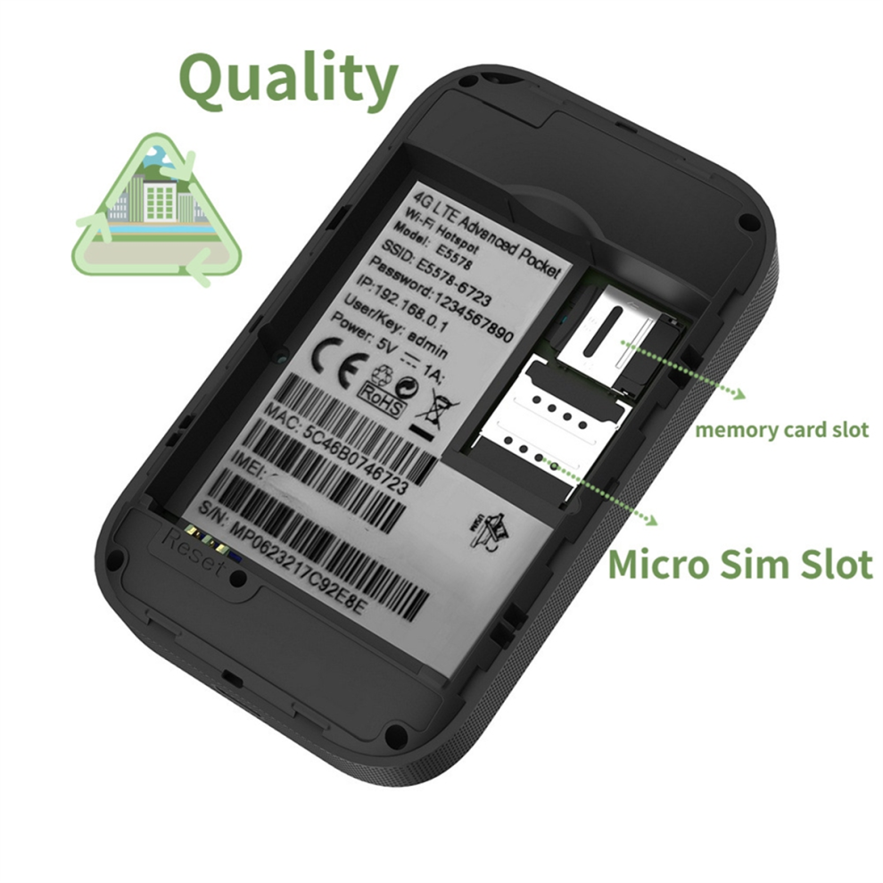 4G ASR Portable WiFi Card Router
