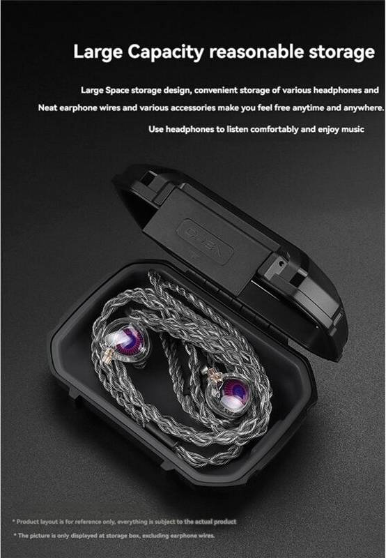 Large Capacity Earphone Storage Box
