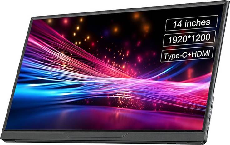 Portable monitor touch Tlily 14 Inch Portable Monitor Touch Screen
