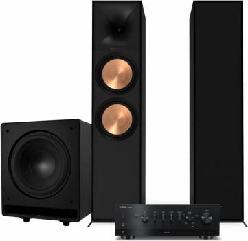 Yamaha receiver Klipsch Yamaha R-N800A R-800F Stereopaket
