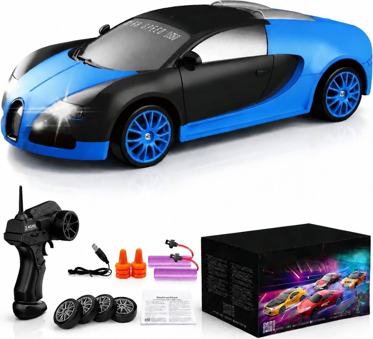 Rc drift Adrinfly Remote Control Drift Car Set
