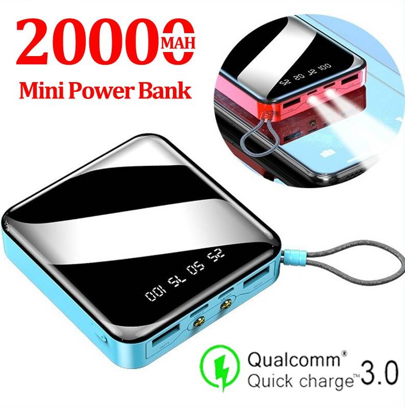 Mini powerbank 20000mah 20000mAh Mini Power Bank Digitale Display