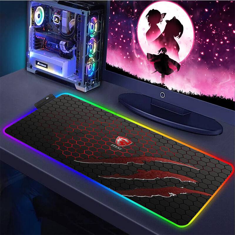 Dechoicelife Gaming Computer RGB Mouse Pad