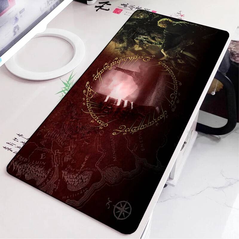 Dechoicelife Mouse Pad Lords the Rings Rubber Mat
