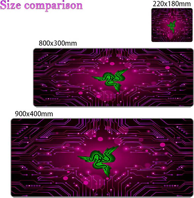 Dechoicelife High Technology Razer Gaming Mouse Pad