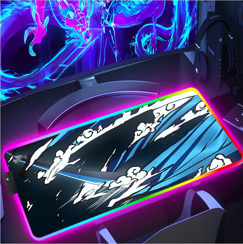 Dechoicelife Mouse Gaming Pad Demon Slayer Computer Mat