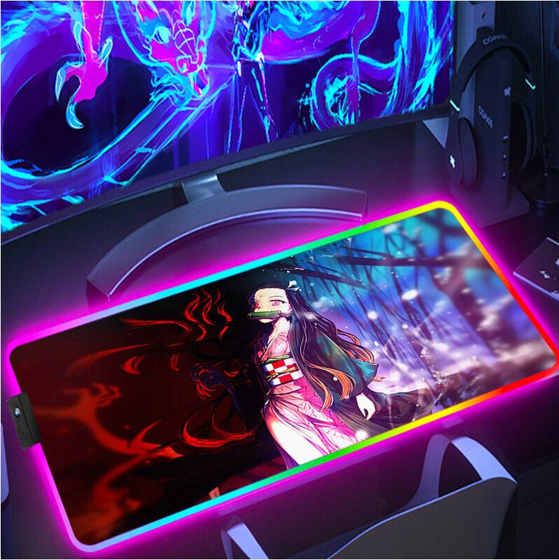 Dechoicelife Mouse Gaming Pad Demon Slayer Computer Mat