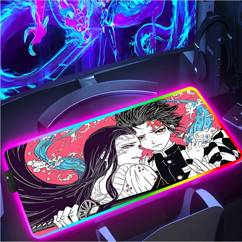Dechoicelife Mouse Gaming Pad Demon Slayer Computer Mat