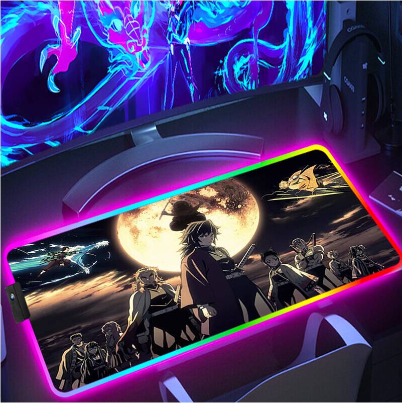 Dechoicelife Mouse Gaming Pad Demon Slayer Computer Mat