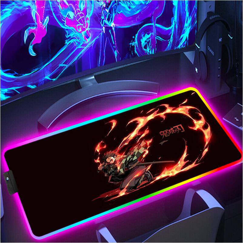 Dechoicelife Mouse Gaming Pad Demon Slayer Computer Mat
