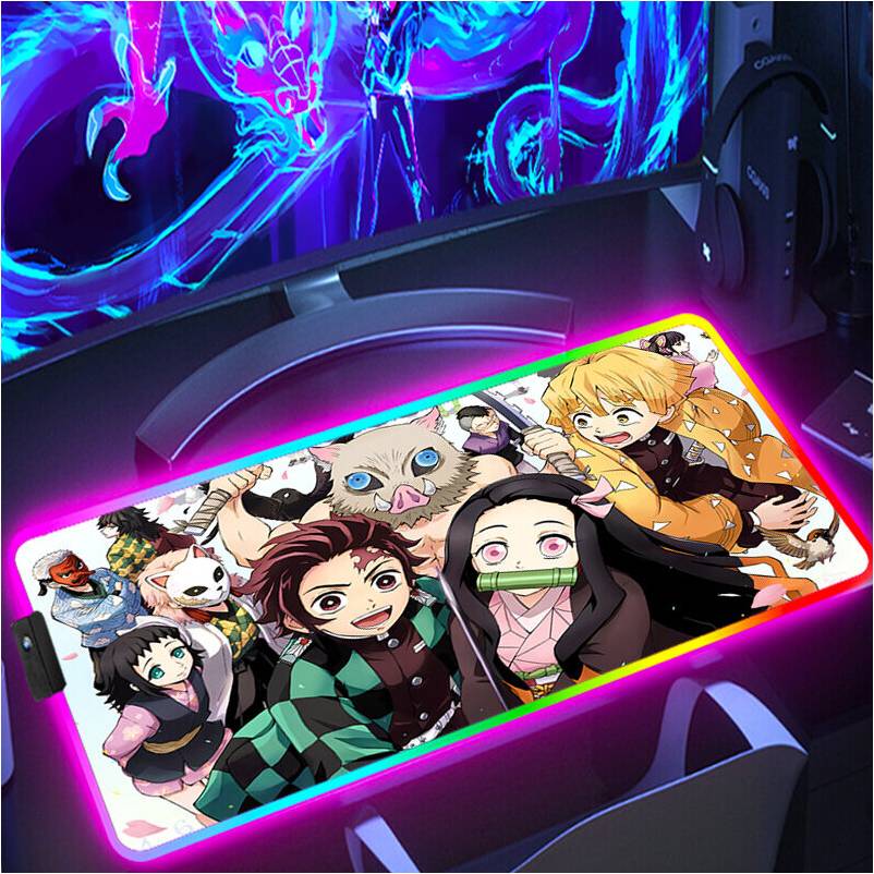 Dechoicelife Mouse Gaming Pad Demon Slayer Computer Mat