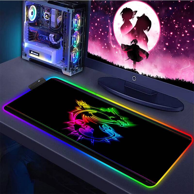 Dechoicelife Gaming Computer RGB Mouse Pad