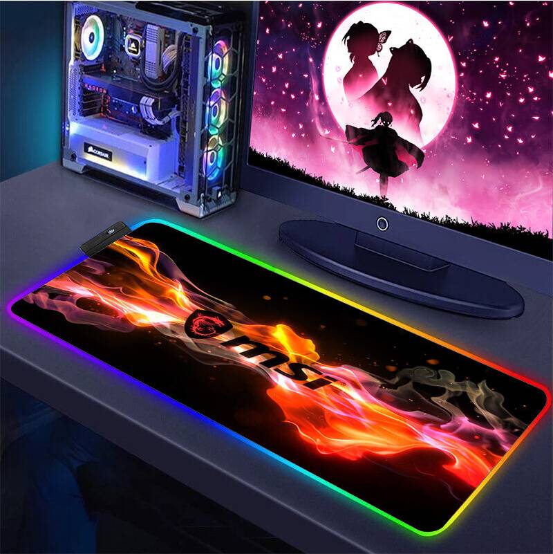 Dechoicelife Gaming Computer RGB Mouse Pad