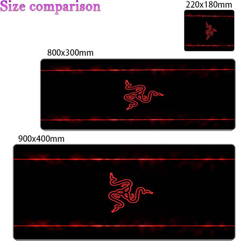 Dechoicelife High Technology Razer Gaming Mouse Pad