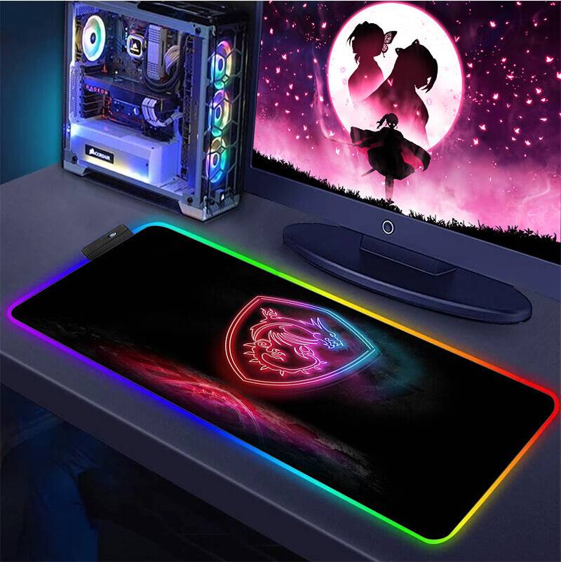 Dechoicelife Gaming Computer RGB Mouse Pad