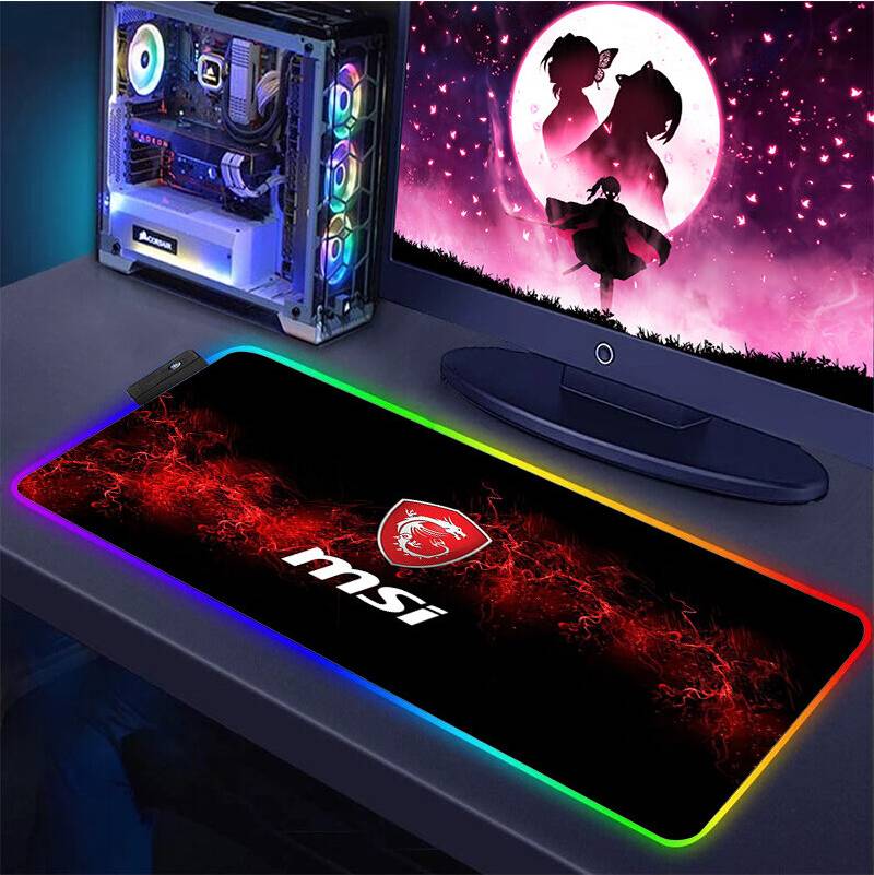 Dechoicelife Gaming Computer RGB Mouse Pad
