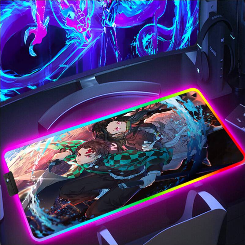 Dechoicelife Mouse Gaming Pad Demon Slayer Computer Mat
