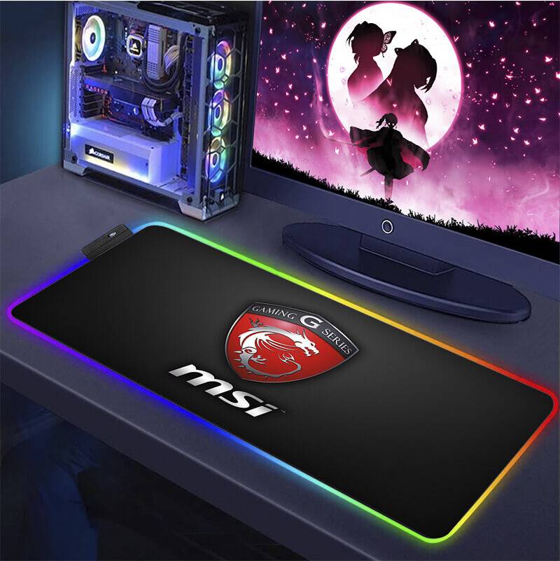 Dechoicelife Gaming Computer RGB Mouse Pad