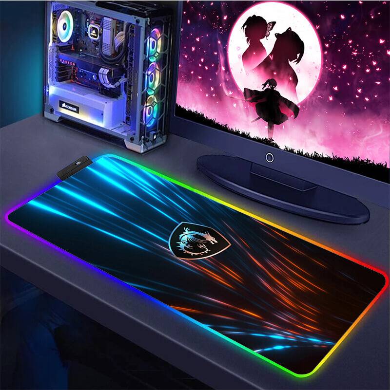 Dechoicelife Gaming Computer RGB Mouse Pad