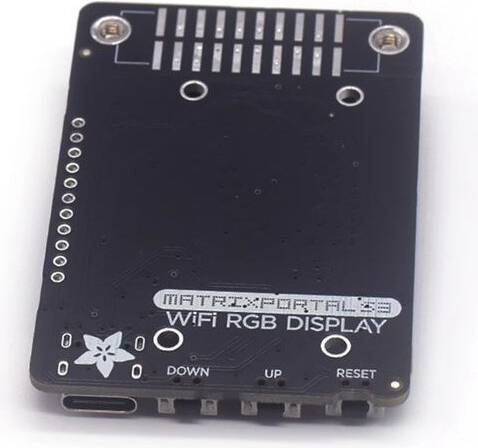 ESP32 S3 LED Matrix Portal Circuit Python