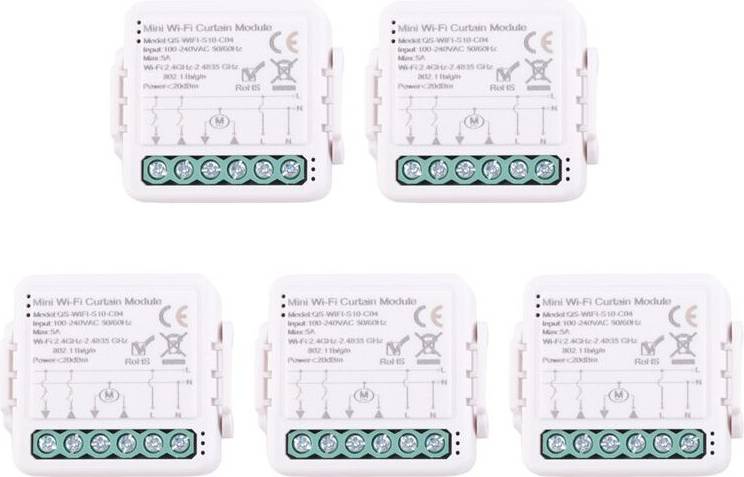 5X Tuya WiFi Curtain Module