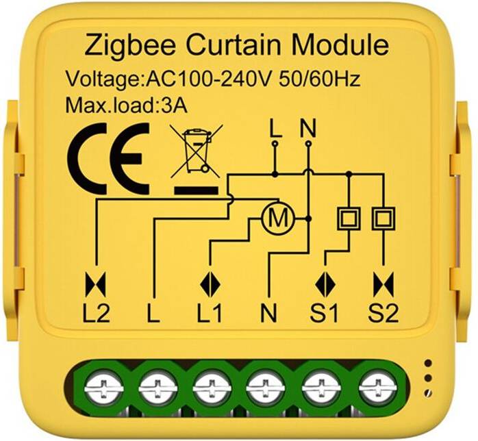 Tuya Zigbee Curtain Module