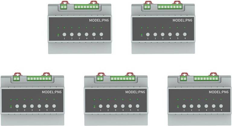 Typecat 5X Tuya Zigbee 6CH Relay Module