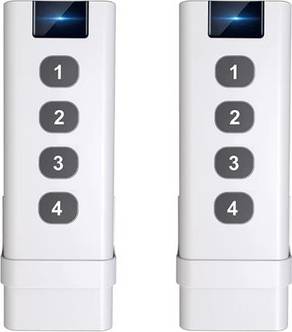 Sodial 2pcs Tuya Control Devices Scene 4 Key Remote