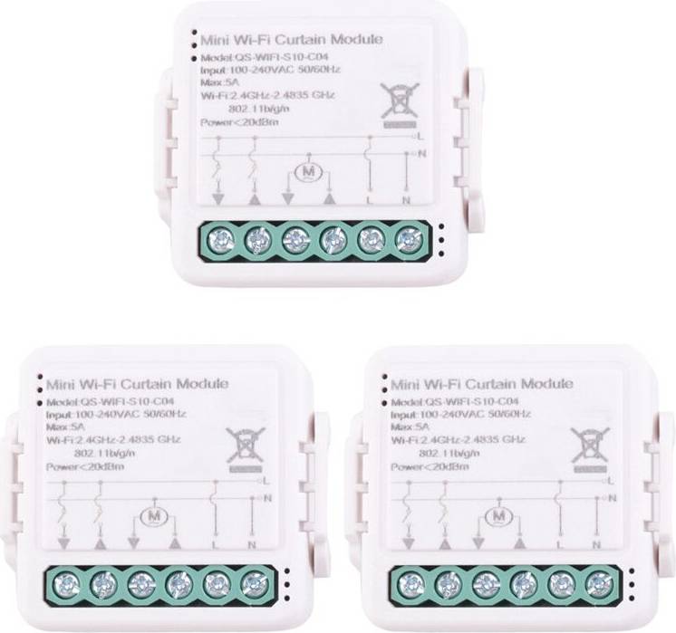 Typecat 3X Tuya WiFi Curtain Module