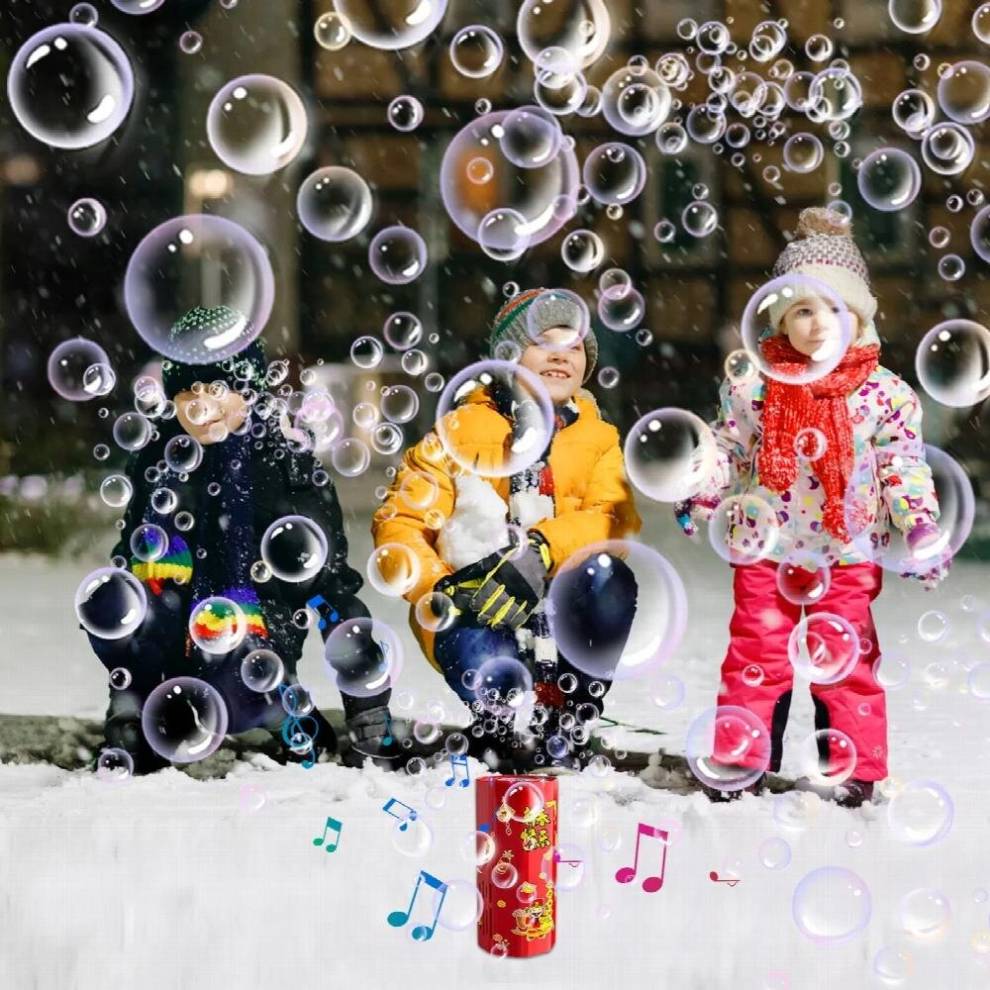Portable Automatic FireworksBubble Machine