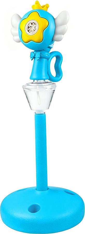 LED Bubble Blower Toy With Rotating Head